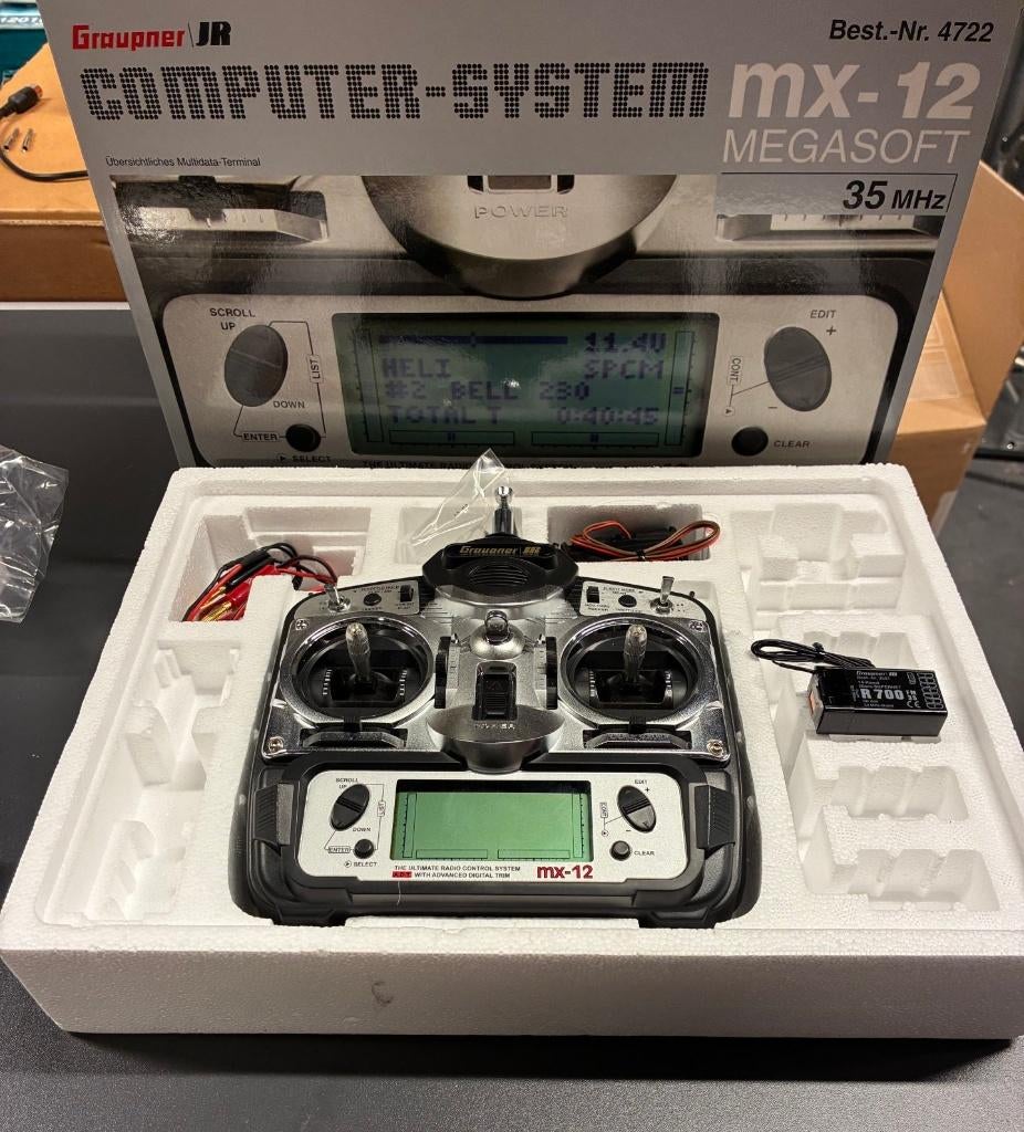 RC Radio voor modelbouw heli, Elektro, RTF (Ready to Fly), Helikopter, Nieuw