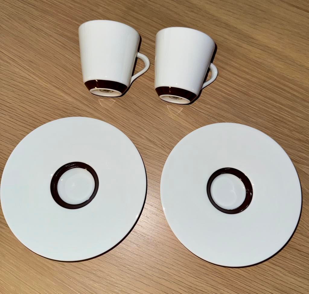 Set originele Nespresso “Espresso” tasjes D, Huis en Inrichting, Ophalen of Verzenden, Nieuw, Porselein, Kop(pen) en/of Schotel(s)