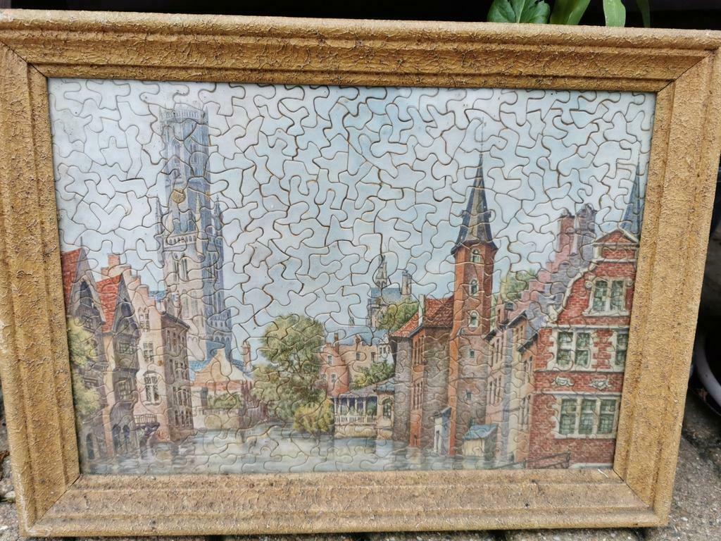 puzzel foto Brugge, Gebruikt, Oorspronkelijke maker, Ophalen of Verzenden, Print