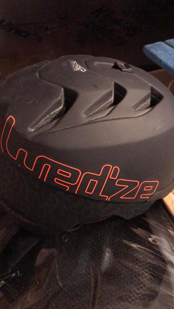 Ski helm + skibroek + skijas, Ophalen of Verzenden, Zo goed als nieuw, Luetze decathlon helm mt 54