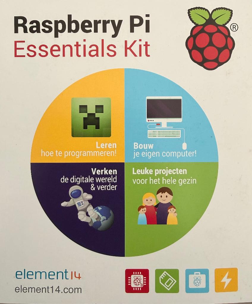 RASPBERRY PI 3 VERSIE B  1GB RAM, Computers en Software, Ophalen, QUAD CORE ARM CORTEX A53 @1.2 GHZ, Minder dan 4 GB, Minder dan 2 Ghz