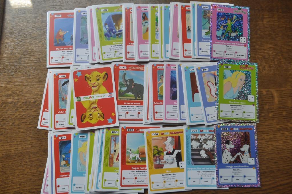 DELHAIZE/CORA  COMPLETE SET 120 KAARTEN DISNEY, Ophalen of Verzenden, Zo goed als nieuw, Meerdere plaatjes