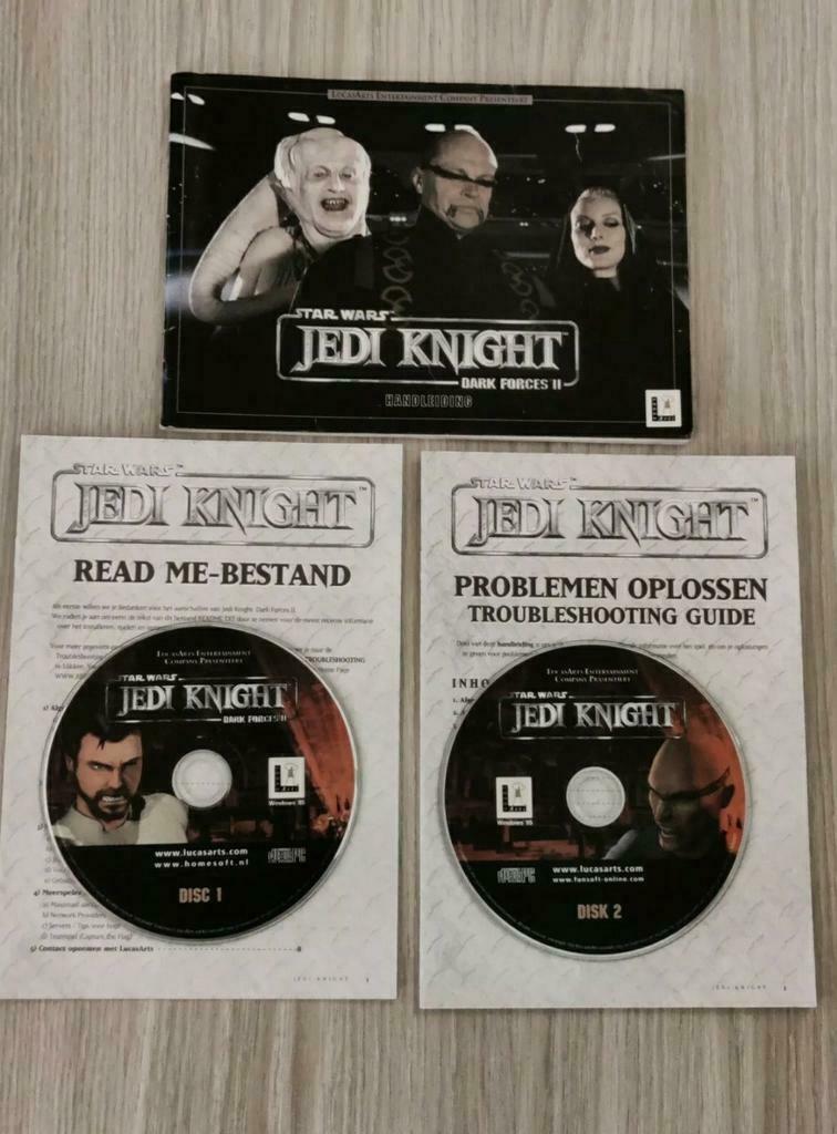 Star Wars Jedi Knight Dark Forces II Lucas Arts 1997 Windows, Enlèvement ou Envoi, Comme neuf