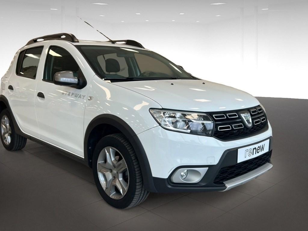 Dacia Sandero TCe Stepway, Auto's, Dacia, https://public.car-pass.be/vhr/077ed14b-b014-490e-81c4-e3fe0027d76c, Wit, 115 g/km, Particulier