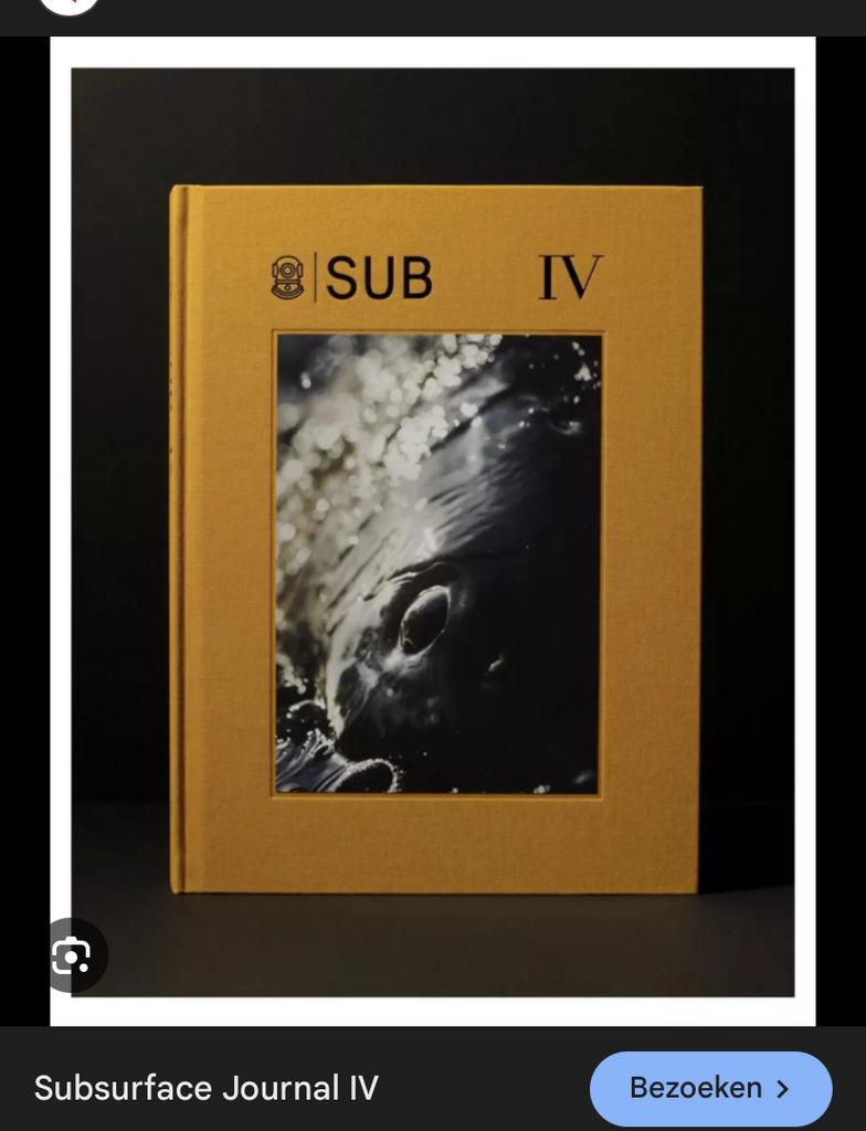 GEZOCHT: Subsurface Journal Issue 4, Watersport en Boten, Ophalen of Verzenden, Zo goed als nieuw