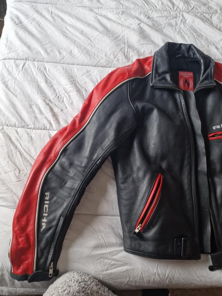 Leren jas maat s-m, Motoren, Ophalen, Heren, Jas | leer, Richa