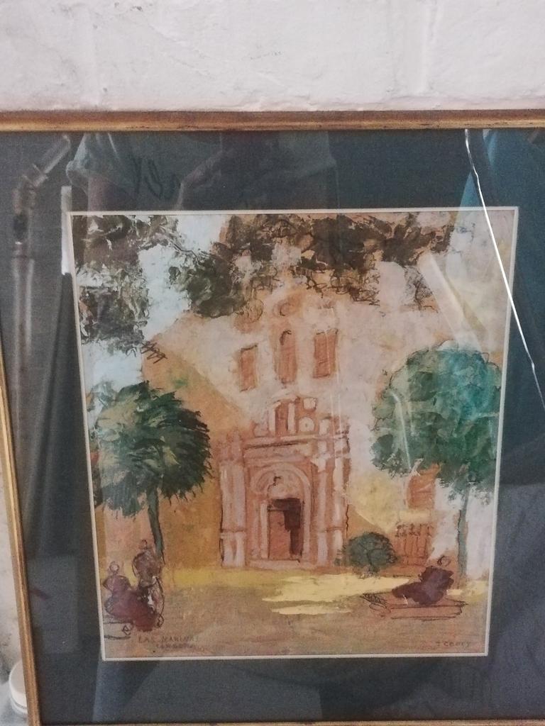 Aquarel van J. Cools, Antiek en Kunst, Ophalen