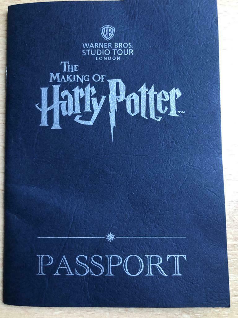 Harry Potter Studio Tour Passport, Ophalen of Verzenden, Zo goed als nieuw
