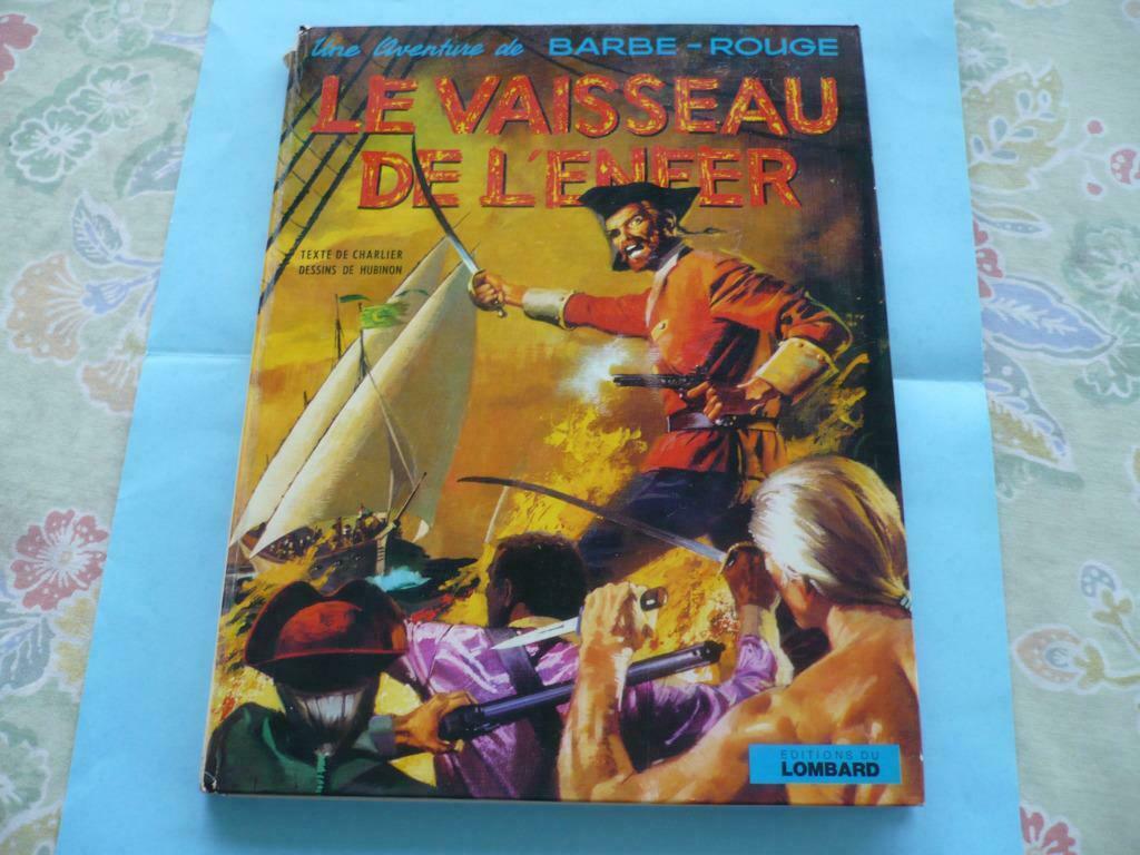 Barbe Rouge N°17:Le vaisseau de l'enfer-EO de 1974, Une BD, Enlèvement ou Envoi, Utilisé