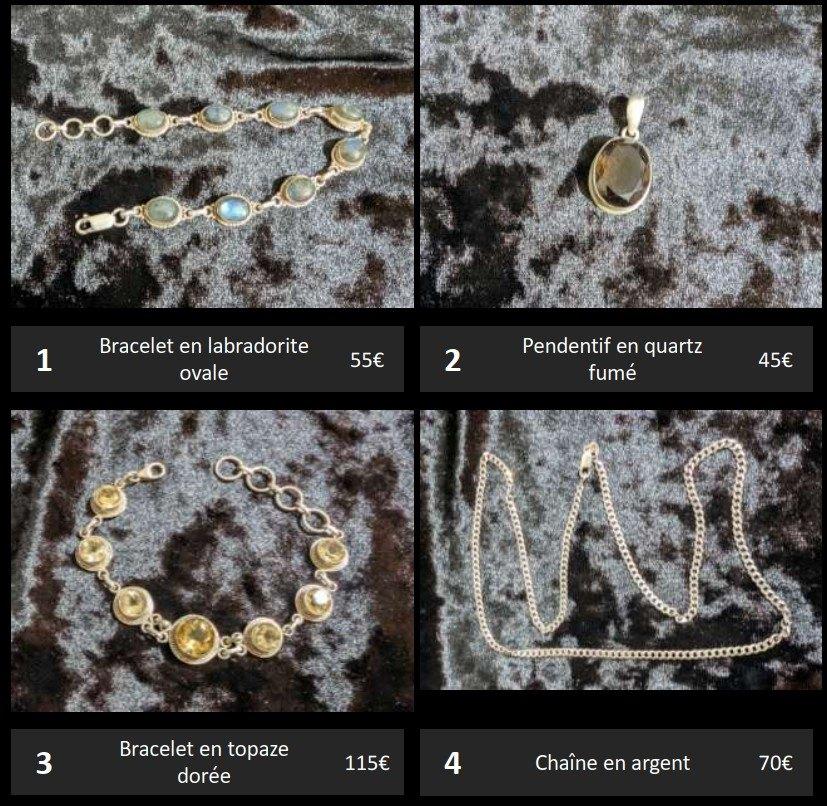 Sieraden van sterling zilver en edelsteen, Handtassen en Accessoires, Edelstenen, Ophalen, Nieuw