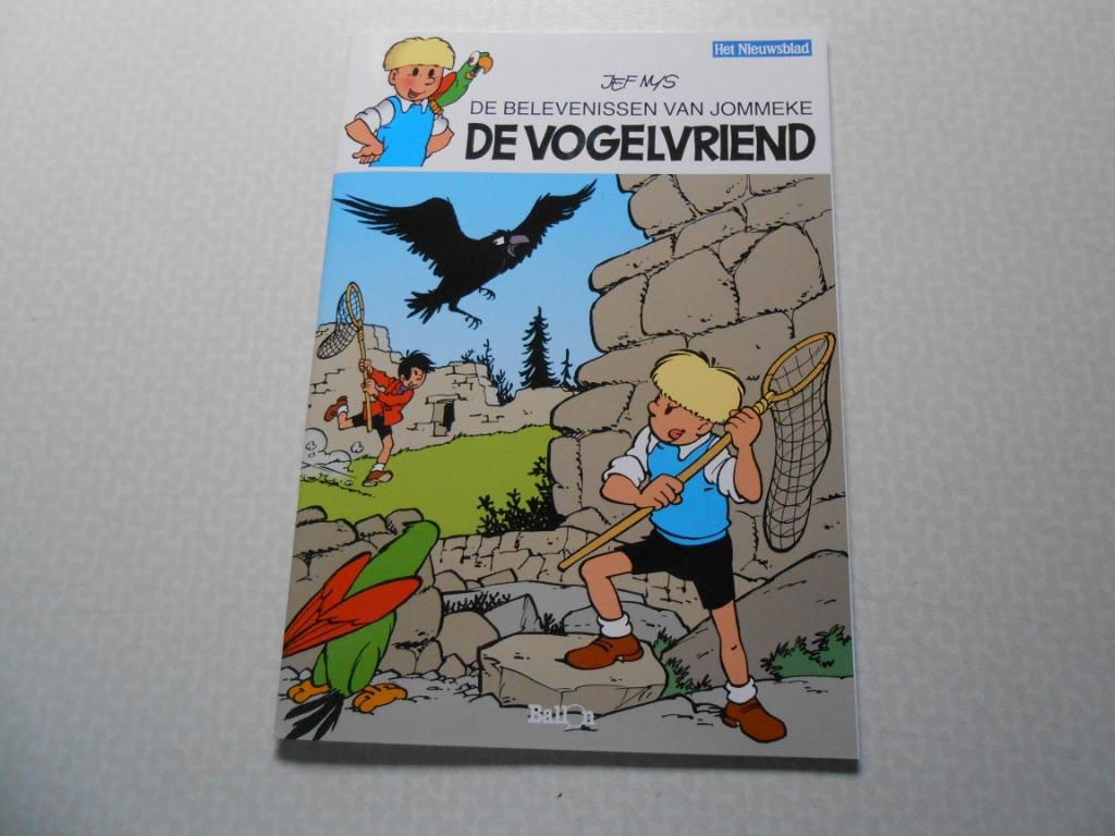 Jommeke De vogelvriend 2012 1 ste druk. Nieuwsblad., Enlèvement ou Envoi, Une BD, Neuf, Jef Nys
