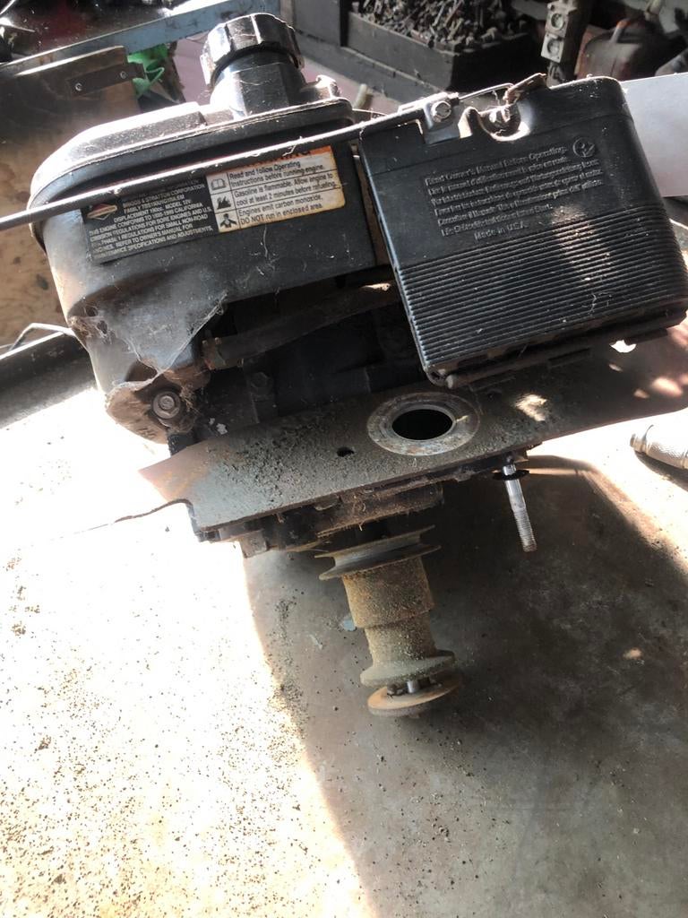 motor grasmaaier 4.5pk, Tuin en Terras, Grasmaaiers, Ophalen, Zo goed als nieuw