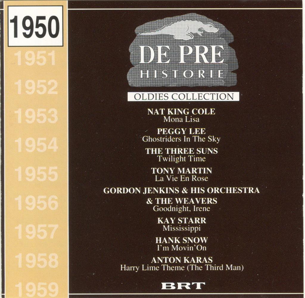 CD's DE PRE HISTORIE - 1950 / 1959 Vol. 1, Ophalen of Verzenden, Voor 1960, Zo goed als nieuw