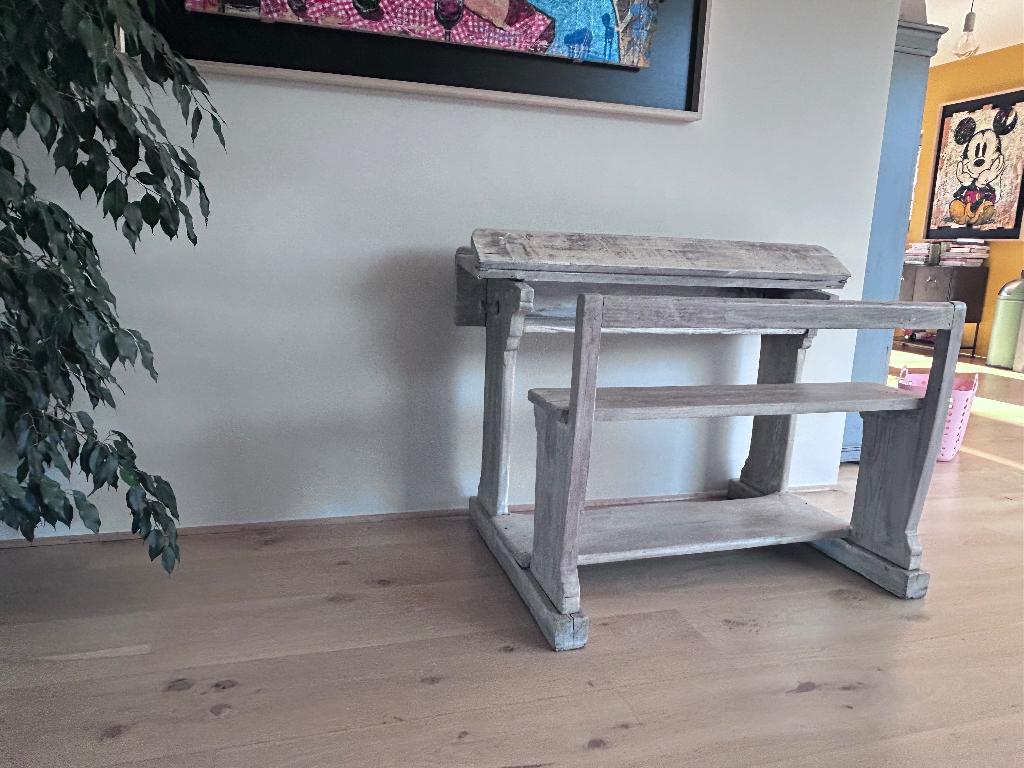 Banc table écolier, Ophalen, Gebruikt