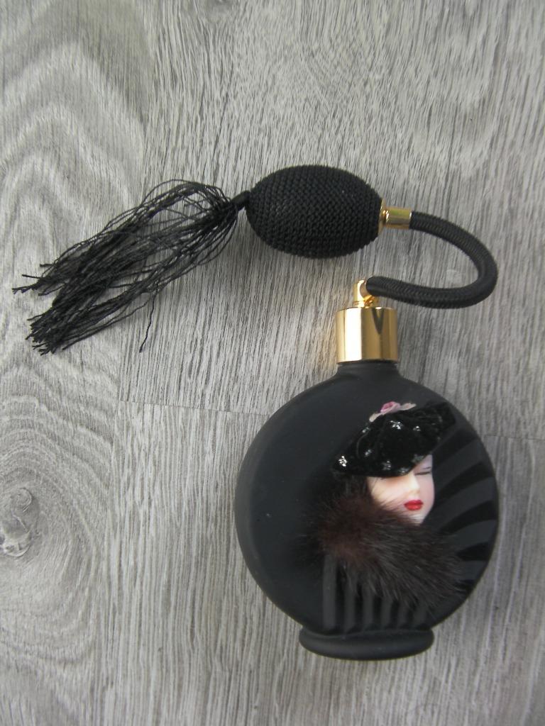 flacon de parfum vide et rechargeable, Enlèvement ou Envoi, Neuf, Noir