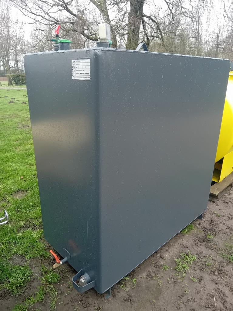 Dubbelwandige mazouttank 1600 liter, Enlèvement