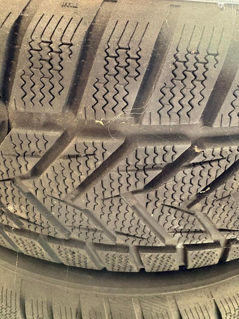 4xpneus hiver 215/50/r18, Autos : Pièces & Accessoires, Pneus & Jantes, Enlèvement, Utilisé, Pneus hiver, 215 mm