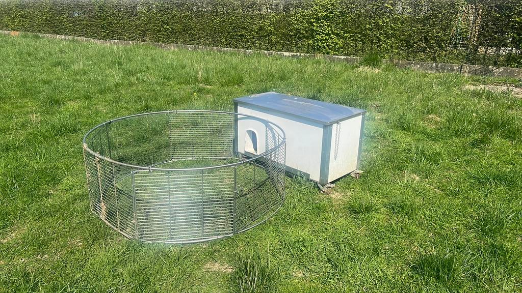 Kippen/konijn hok, Dieren en Toebehoren, Ophalen, Gebruikt