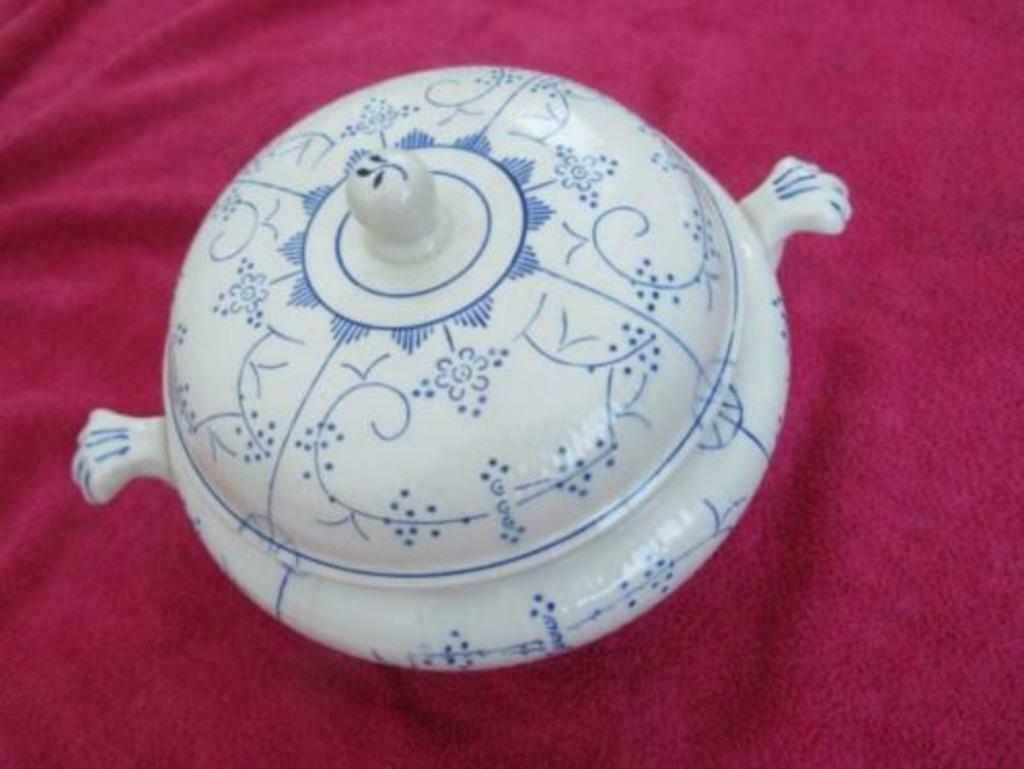 légumier Boch Copenhague avec louches, Antiek en Kunst, Curiosa en Brocante, Ophalen of Verzenden