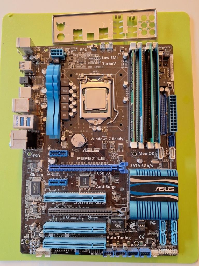 moederbord, Ophalen, Gebruikt, Intel