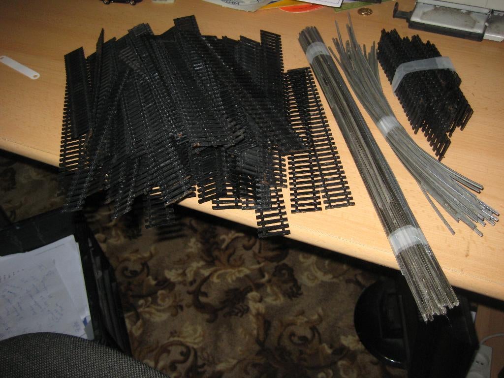 liliput rails, Gebruikt, Gelijkstroom of Wisselstroom, Rails, Ophalen of Verzenden