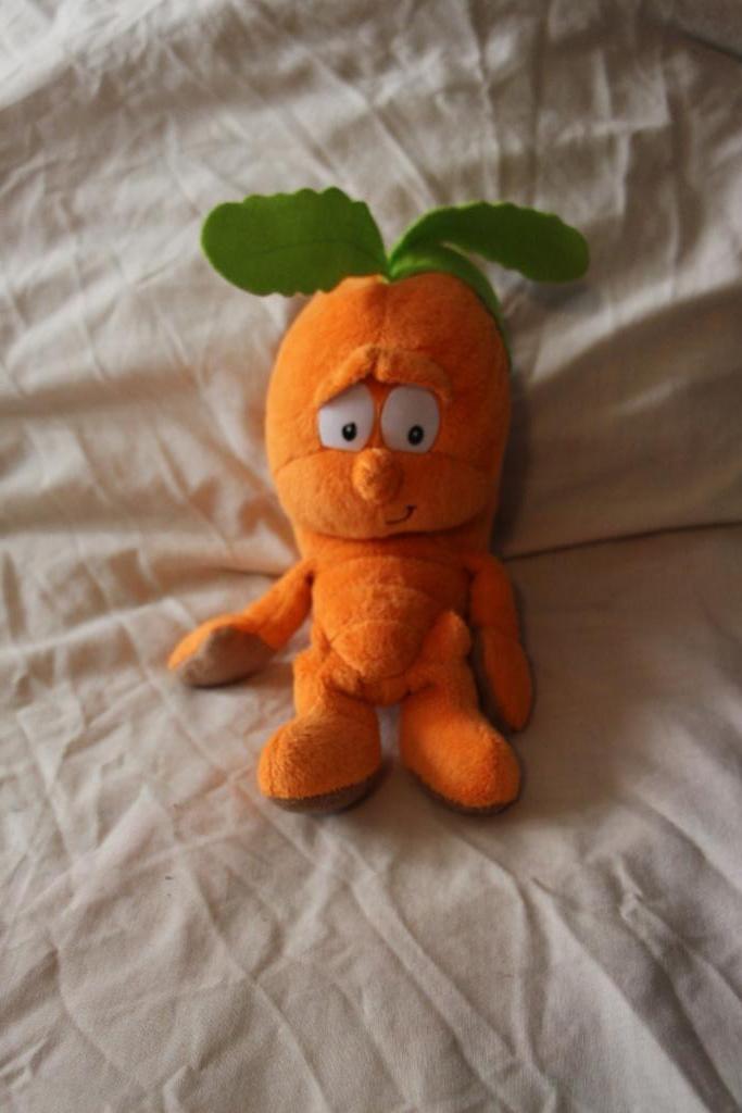 Peluche carotte, Enlèvement, Comme neuf, Autres types