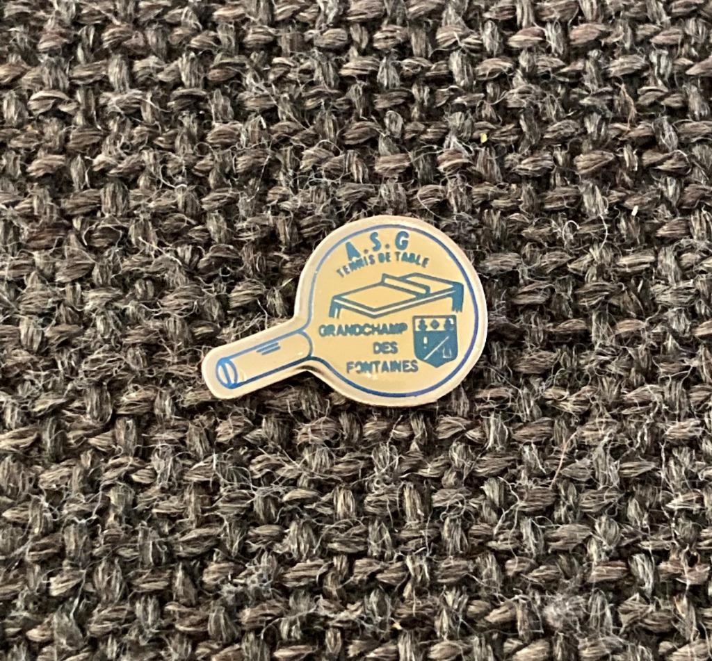 PIN - ASG - TENNIS DE TABLE - TAFELTENNIS - PING PONG, Envoi, Utilisé, Sport, Insigne ou Pin's