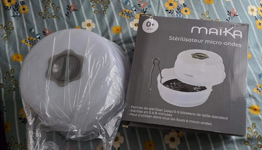 Stérilisateur biberons neuf pour micro-ondes, Enlèvement ou Envoi, Neuf, Stérilisateur