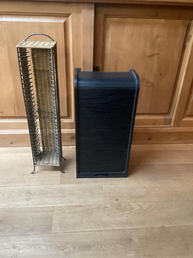 supports pour CD, Maison & Meubles, Accessoires pour la Maison | Étagères pour CD & DVD, Utilisé, CD, 25 à 75 disques, Bois, Enlèvement ou Envoi
