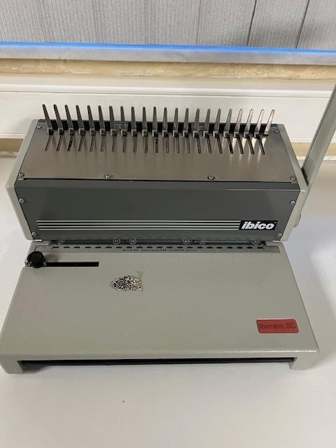 Inbindmachine, Diversen, Ophalen, Zo goed als nieuw