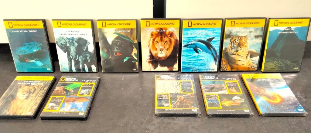 DIVERSE National Geographic-dvd's, Cd's en Dvd's, Alle leeftijden, Ophalen of Verzenden, Nieuw in verpakking, Natuur