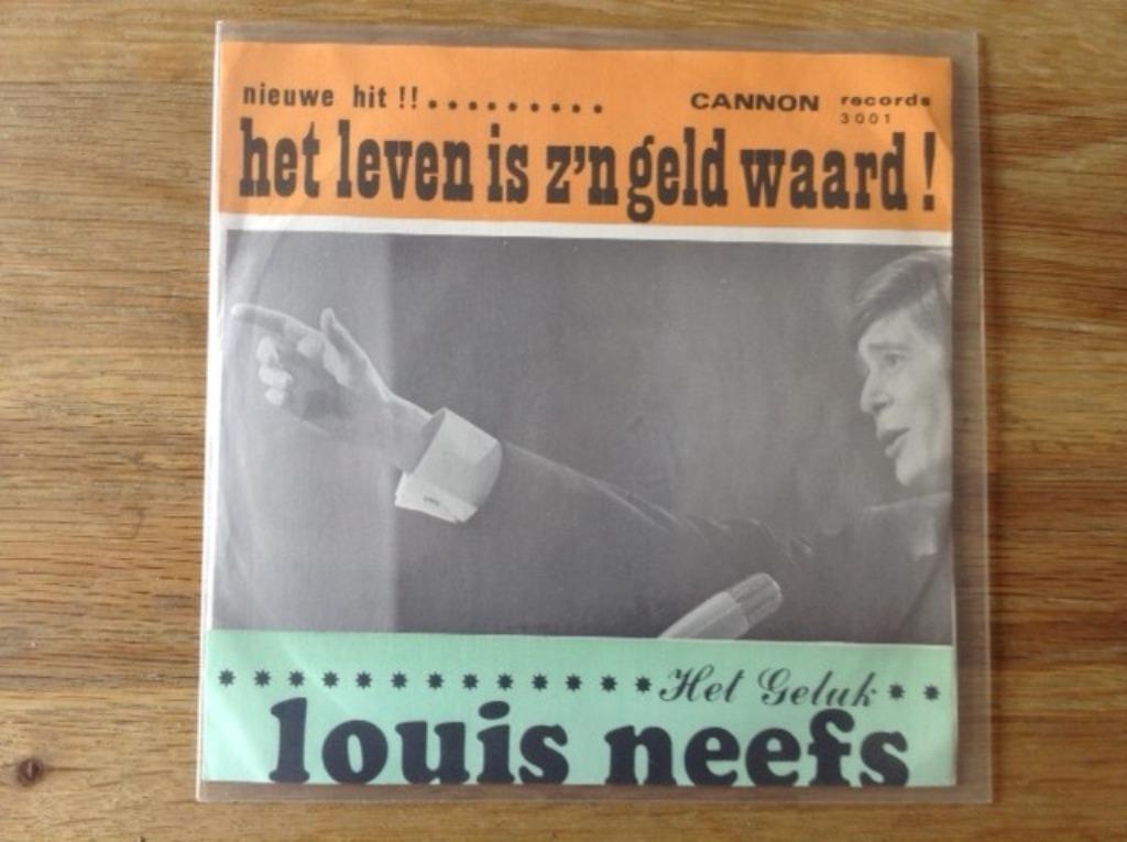 single louis neefs, Cd's en Dvd's, Vinyl Singles, Single, Nederlandstalig, 7 inch, Ophalen of Verzenden