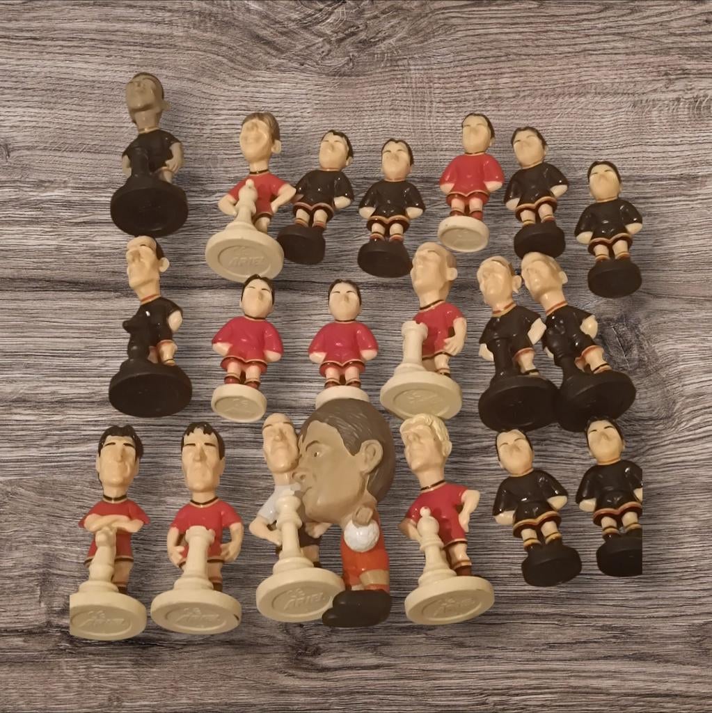 Lot Voetbal poppetjes van De rode duivels, Verzamelen, Ophalen of Verzenden, Zo goed als nieuw
