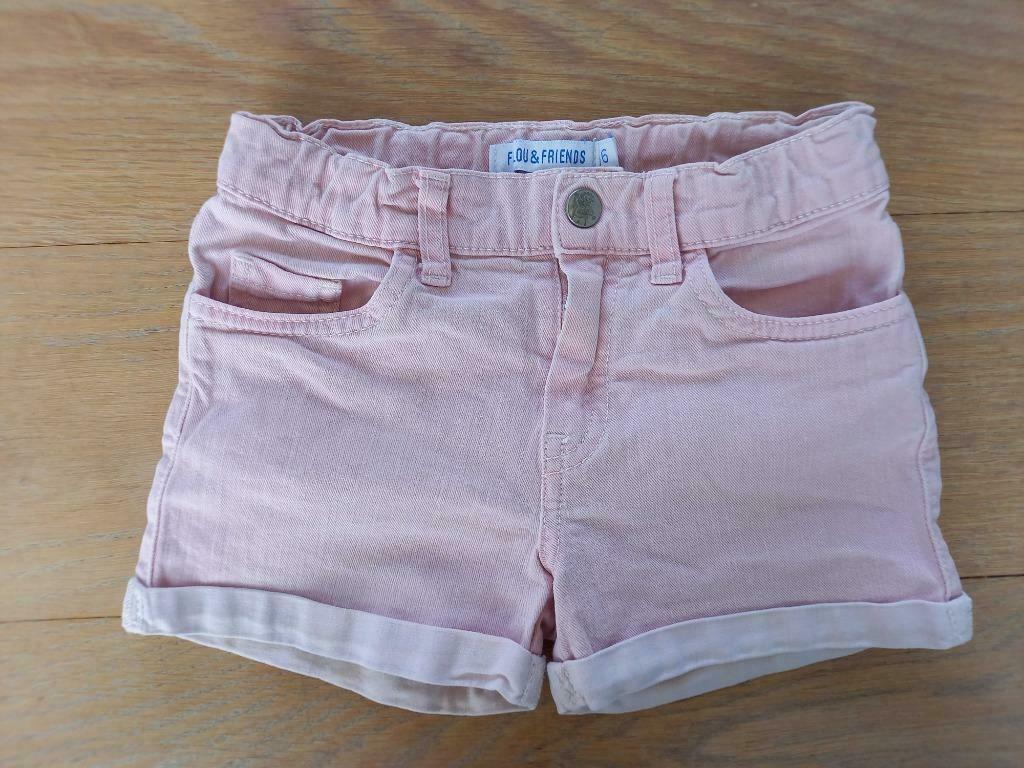 Jeans shortje roze Filou&Friends 6 jaar / maat 116, Meisje, Ophalen of Verzenden, Petit Filou, Overige typen