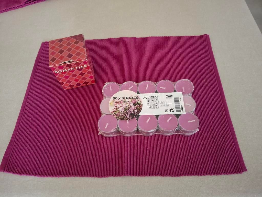 SET DE TABLE, Maison & Meubles, Nappes, Comme neuf, Enlèvement