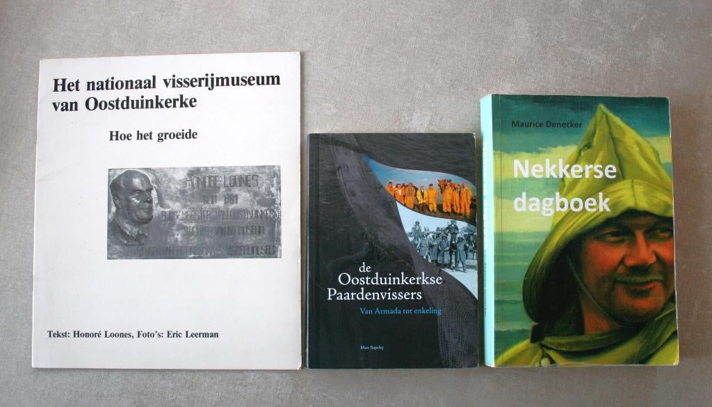 Heemkunde: Oostduinkerkse paardenvissers - visserijmuseum., Enlèvement ou Envoi, Utilisé, Diverse auteurs