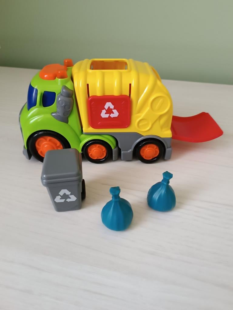 Camion à ordures avec lumière et son., Enlèvement