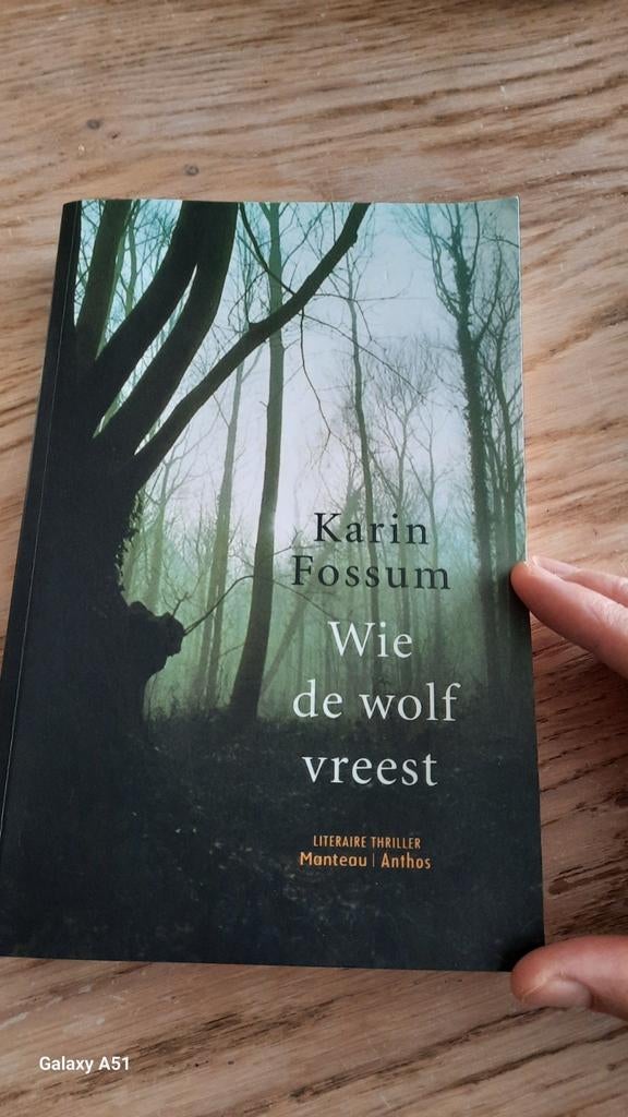 Wie de wolf vreest - Karin Fossum, Boeken, Ophalen of Verzenden, Gelezen