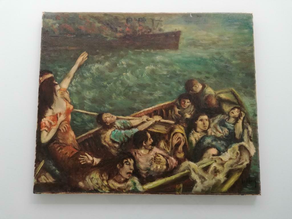 Peinture des naufragés Château de Morro, Enlèvement ou Envoi
