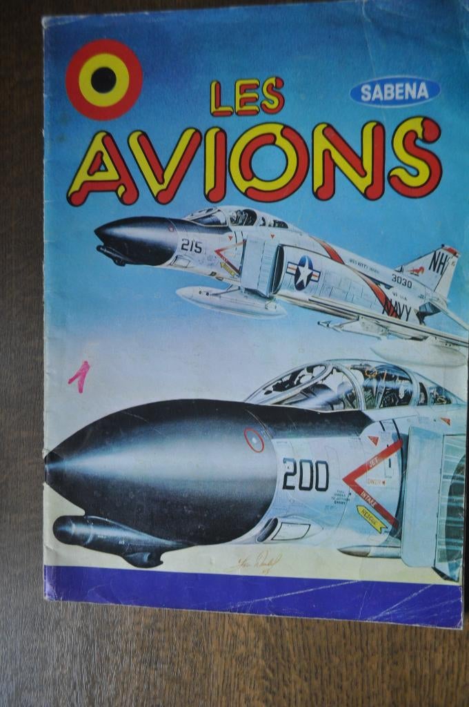 ROSSEL COMPLEET ALBUM LES AVIONS, Enlèvement ou Envoi, Utilisé, Plusieurs autocollants