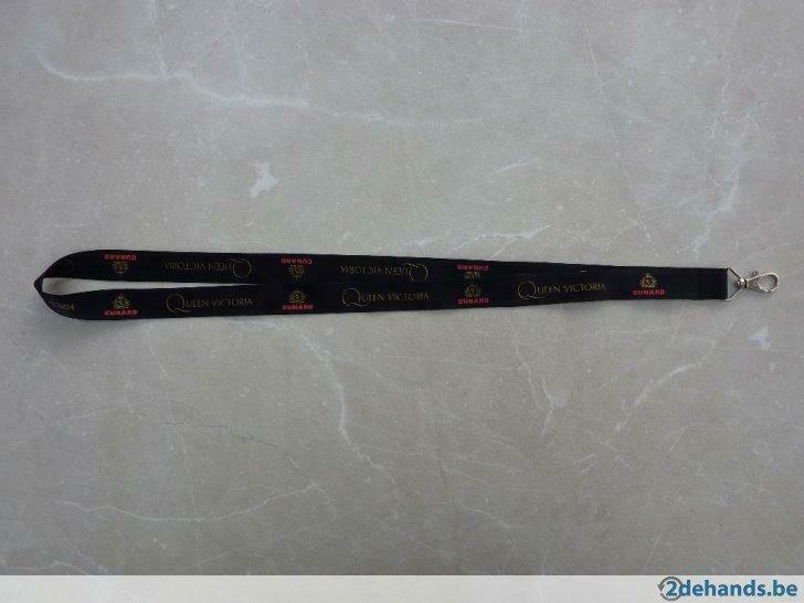 Cunard Line Queen Victoria nekhanger lanyard Limited Edition, Ophalen of Verzenden, Nieuw
