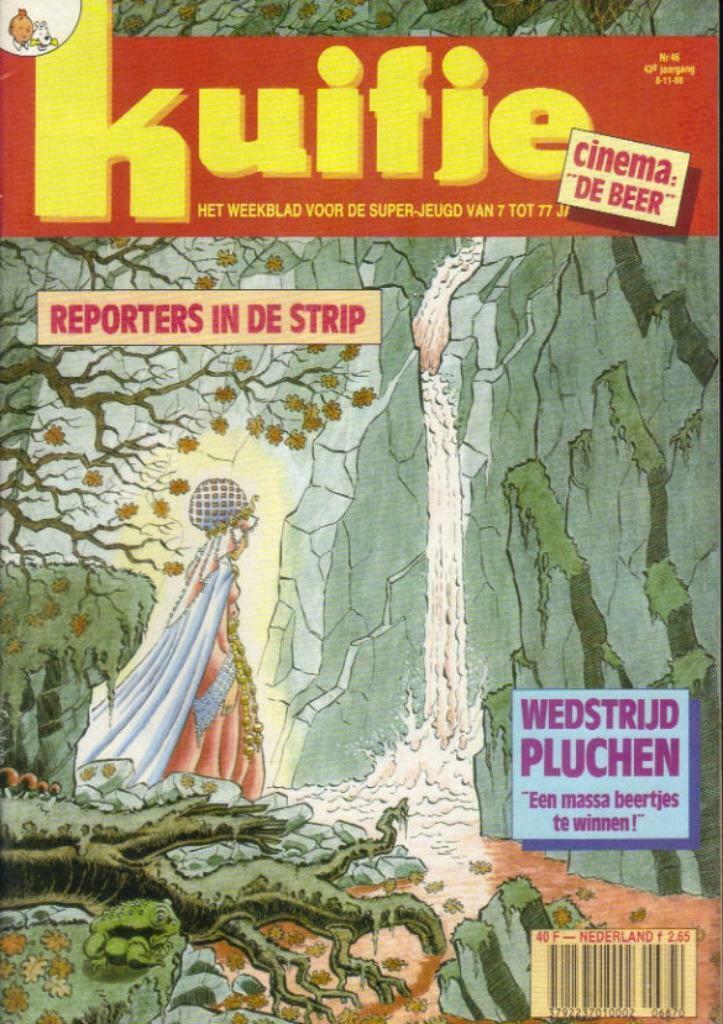 Weekblad Kuifje van 8-11-1988, 43ste Jaargang, Nummer 46, Enlèvement ou Envoi, Utilisé, Plusieurs comics, Europe