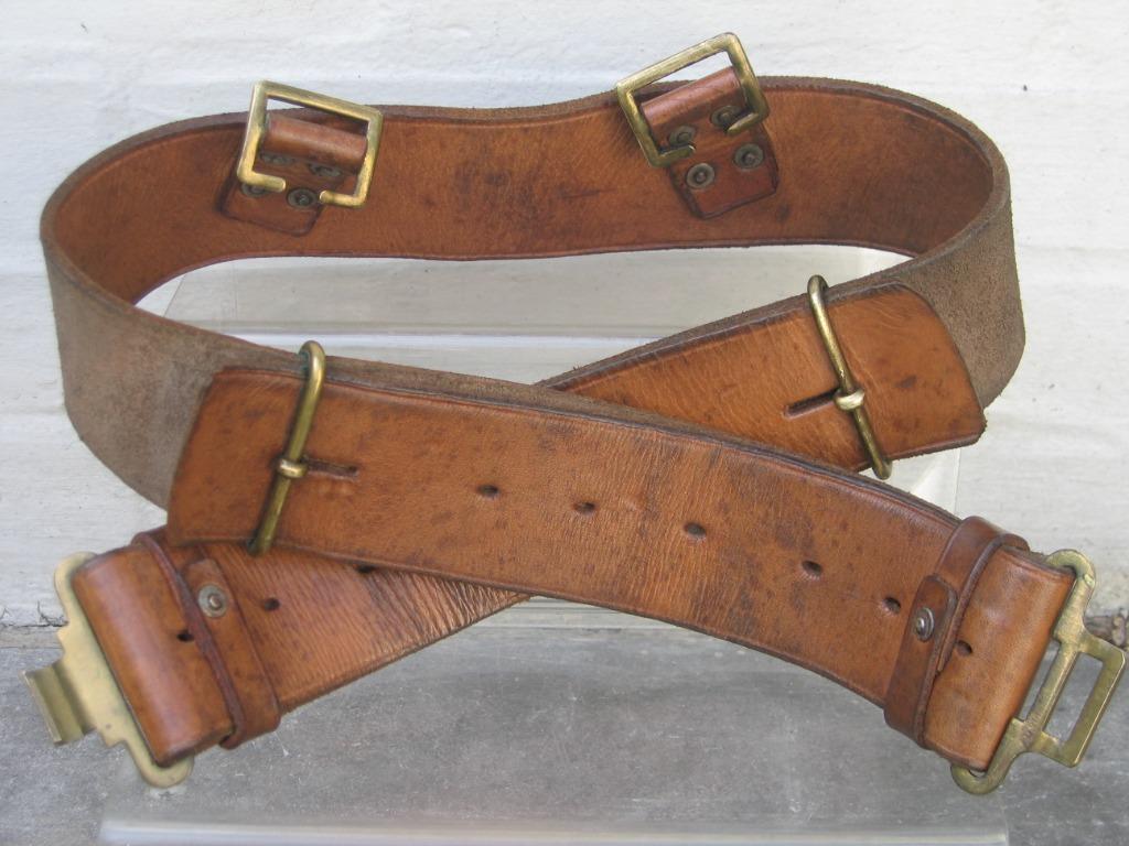 Ceinturon de troupe modèle 1939 Force Publique Congo belge, Envoi, Armée de terre, Autres types