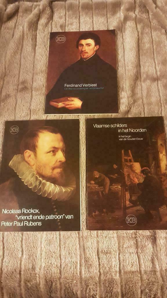 3 boekjes Vlaamse Schilders/ Nicolaas Rockox/ Ferdinand Verb, Enlèvement ou Envoi, Comme neuf, Peinture et dessin