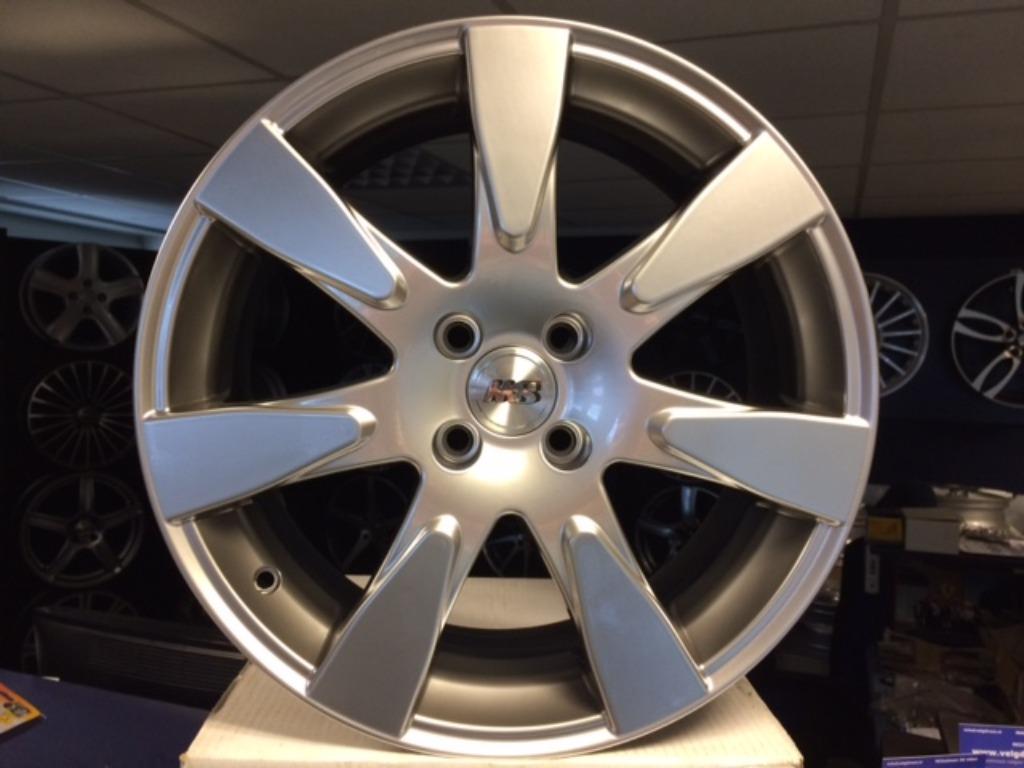 IN STOCK: NIEUWE set 17 inch 4x100 aluminium sport velgen, Velg(en), Nieuw, 17 inch, Ophalen of Verzenden