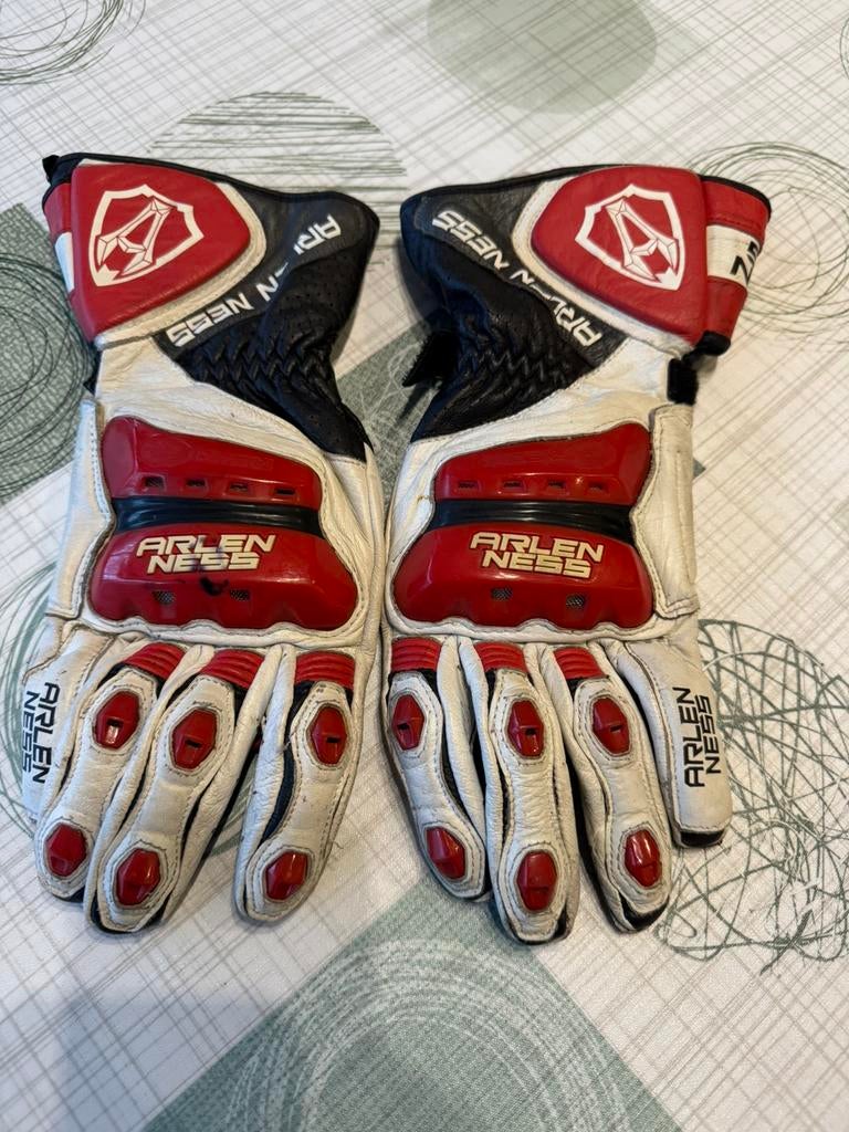 Motorhandschoenen Arlen Ness, Motoren, Kleding | Motorkleding, Ophalen of Verzenden, Tweedehands, Heren, Handschoenen