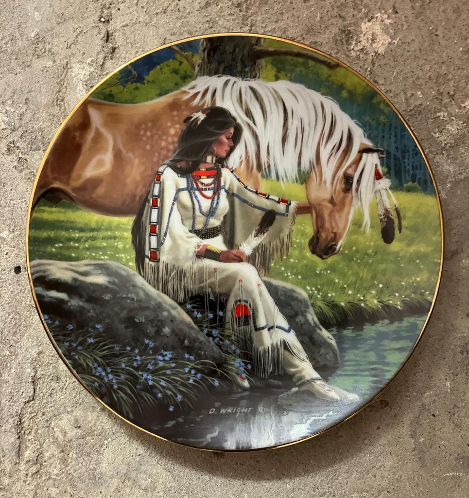 Porselein bord - the Hamilton collection - Daniel Wright, Enlèvement ou Envoi