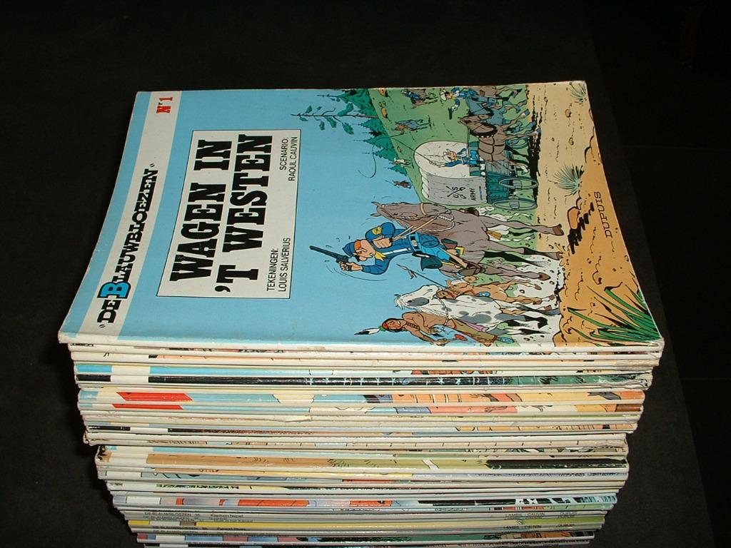 strips van de blauwbloezen nrs tussen 1 en 60, Livres, BD, Plusieurs BD, Enlèvement ou Envoi, Comme neuf