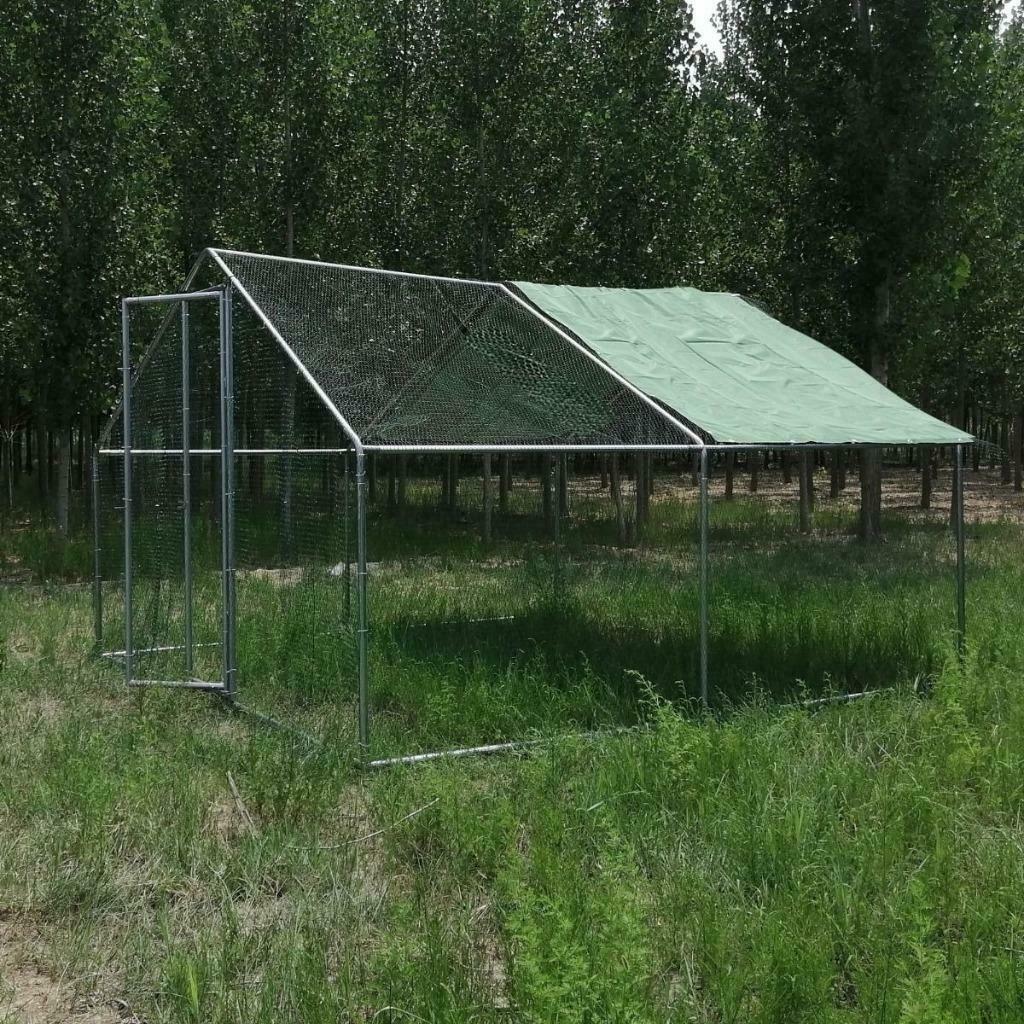 Poulailler enclos parc 4x4x2,50m POULAILLER 16M² enclos XXL, Animaux & Accessoires, Volatiles | Accessoires, Neuf, Poulailler
