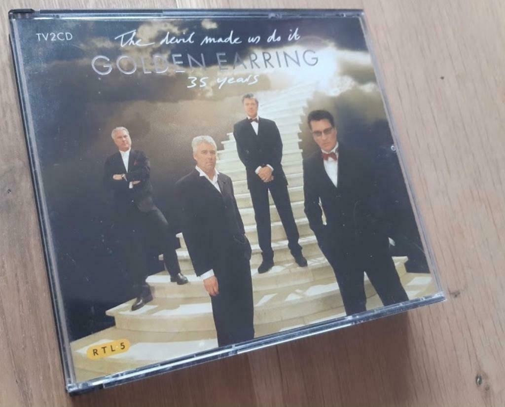 GOLDEN EARRING - The devil made us do it ( 2CD ), Ophalen of Verzenden, Zo goed als nieuw, Classic Rock, Album